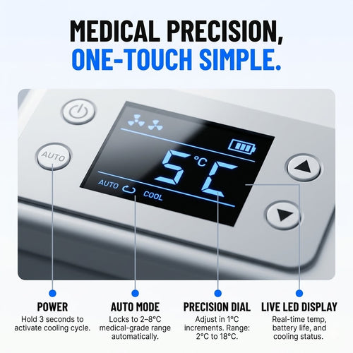 PeptiVault - Peptide & Insulin Cooler™