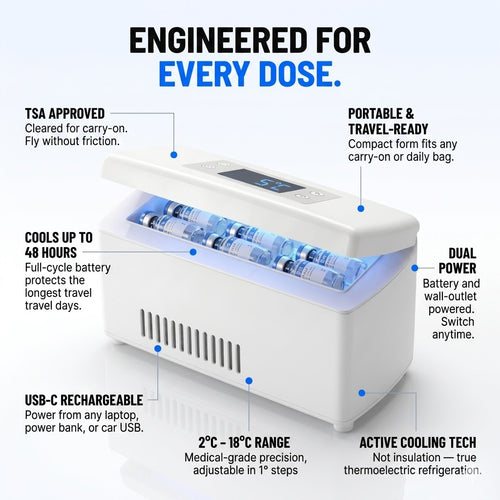 PeptiVault - Peptide & Insulin Cooler™
